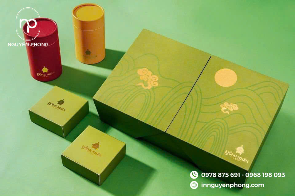 Mẫu hộp quà với thiết kế sáng tạo, tối giản